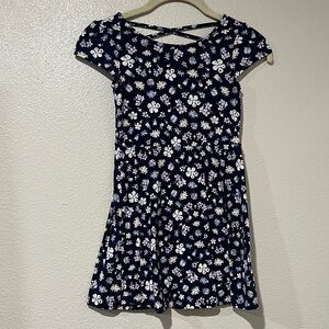 Epic Threads Floral Navy Kids Dress